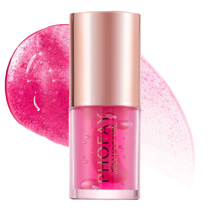 PHOFAY Jelly Lip Oil in Pink Tint — hydrating and non-sticky formula